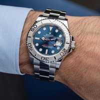 Rolex Yacht Master Platinum/Blue