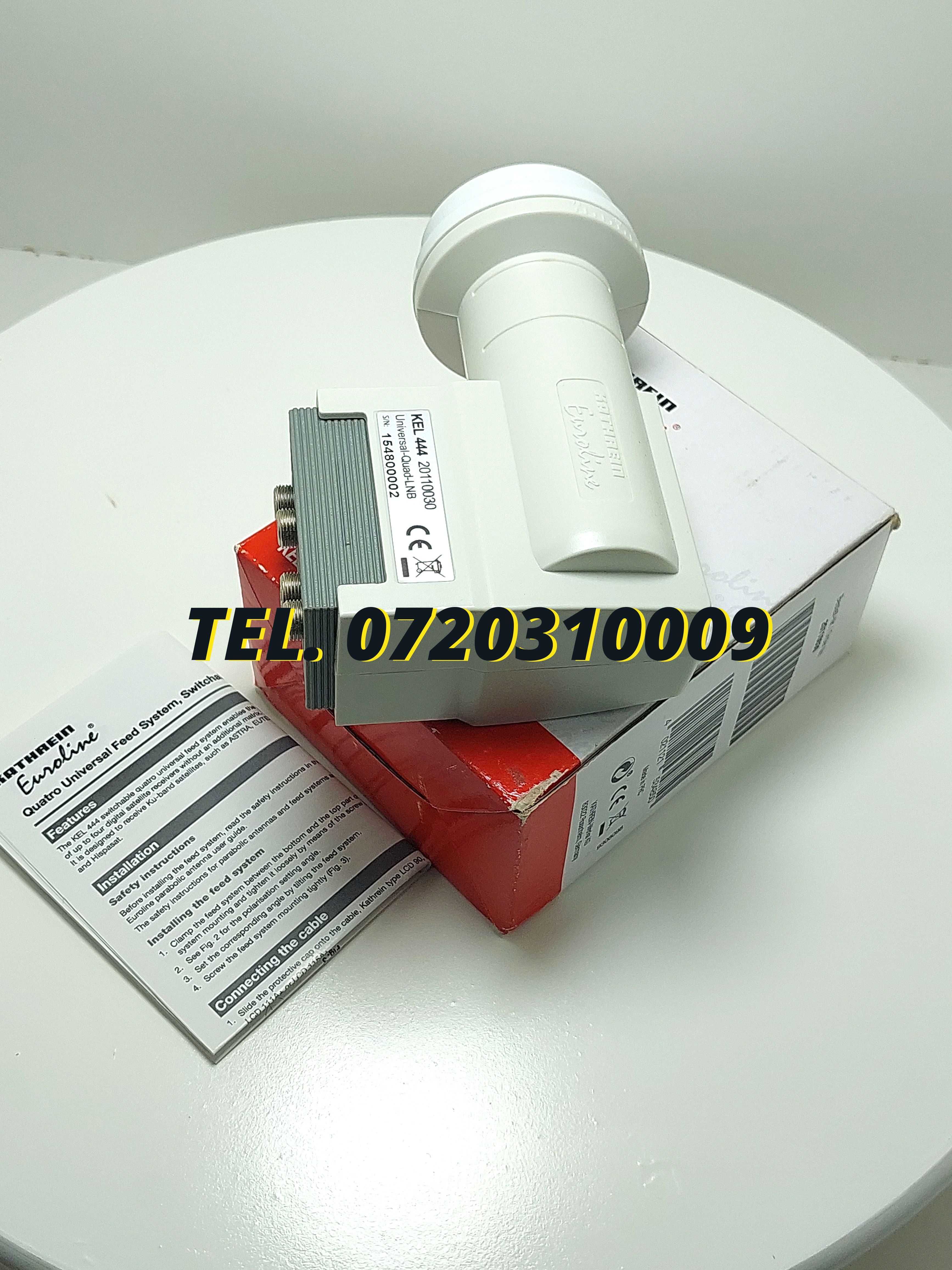 Lnb 4 Iesiri Satelit Antena Kathrein Quad Lnb Euroline 10701275ghz