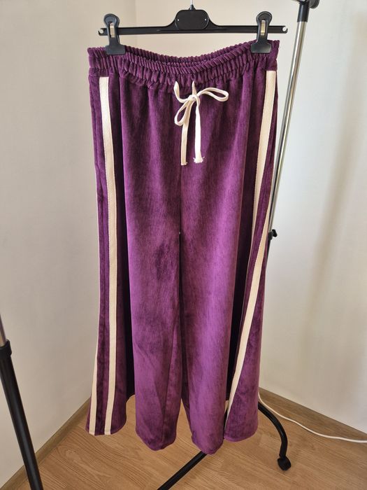 Pantaloni catifea reiata de dama