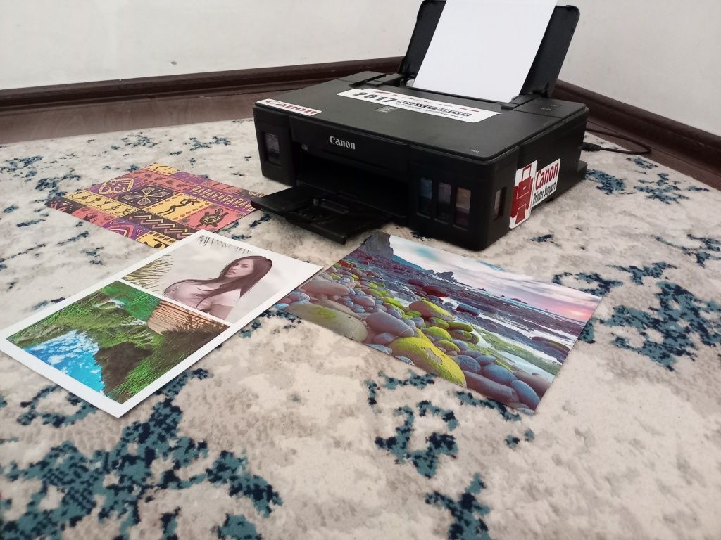 Canon rangli tezkor,hd foto printr prabek juda kam 2 oy ishlagan