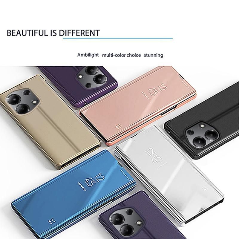 Огледален Калъф Тип Тефтер  Xiaomi Redmi Note 13 Pro 4G / 5G / 13 Pro+