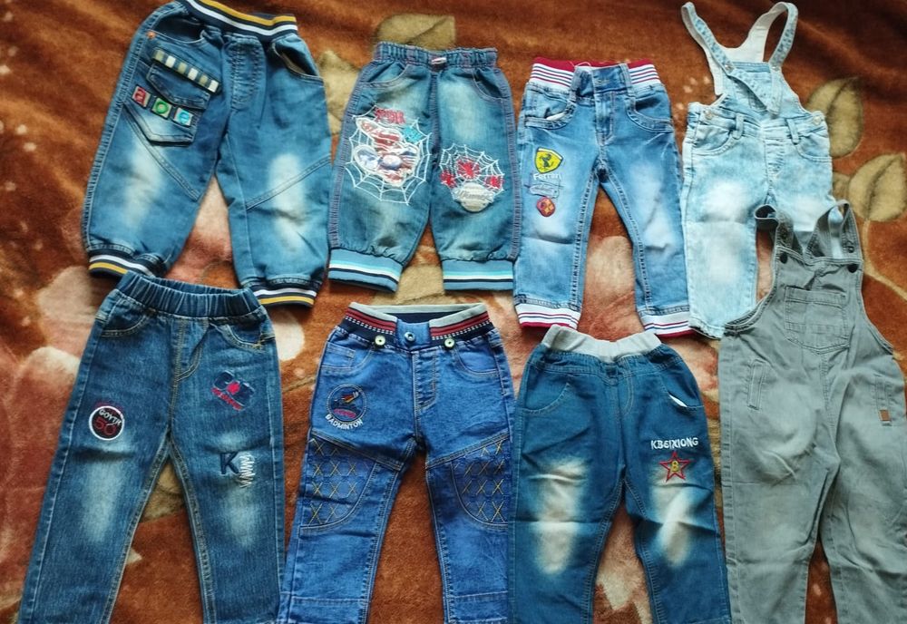 Джинсы, кофточки