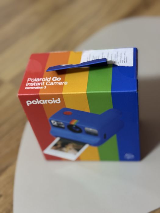 Aparat foto instant Polaroid Go2, Albastru