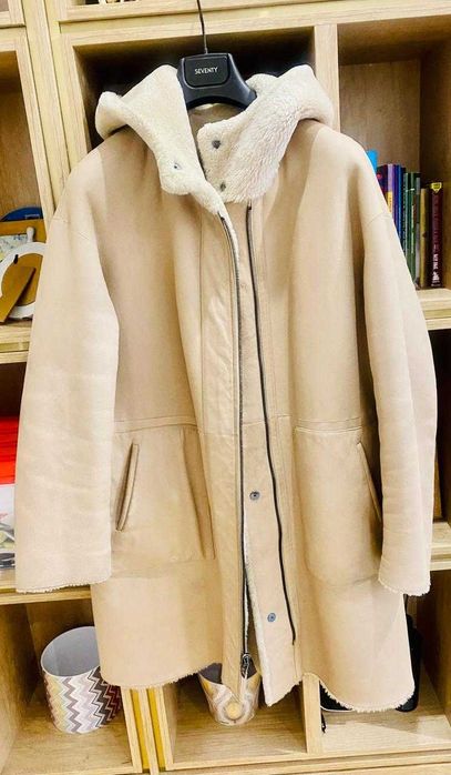 Дубленка, эко шуба Massimo dutti