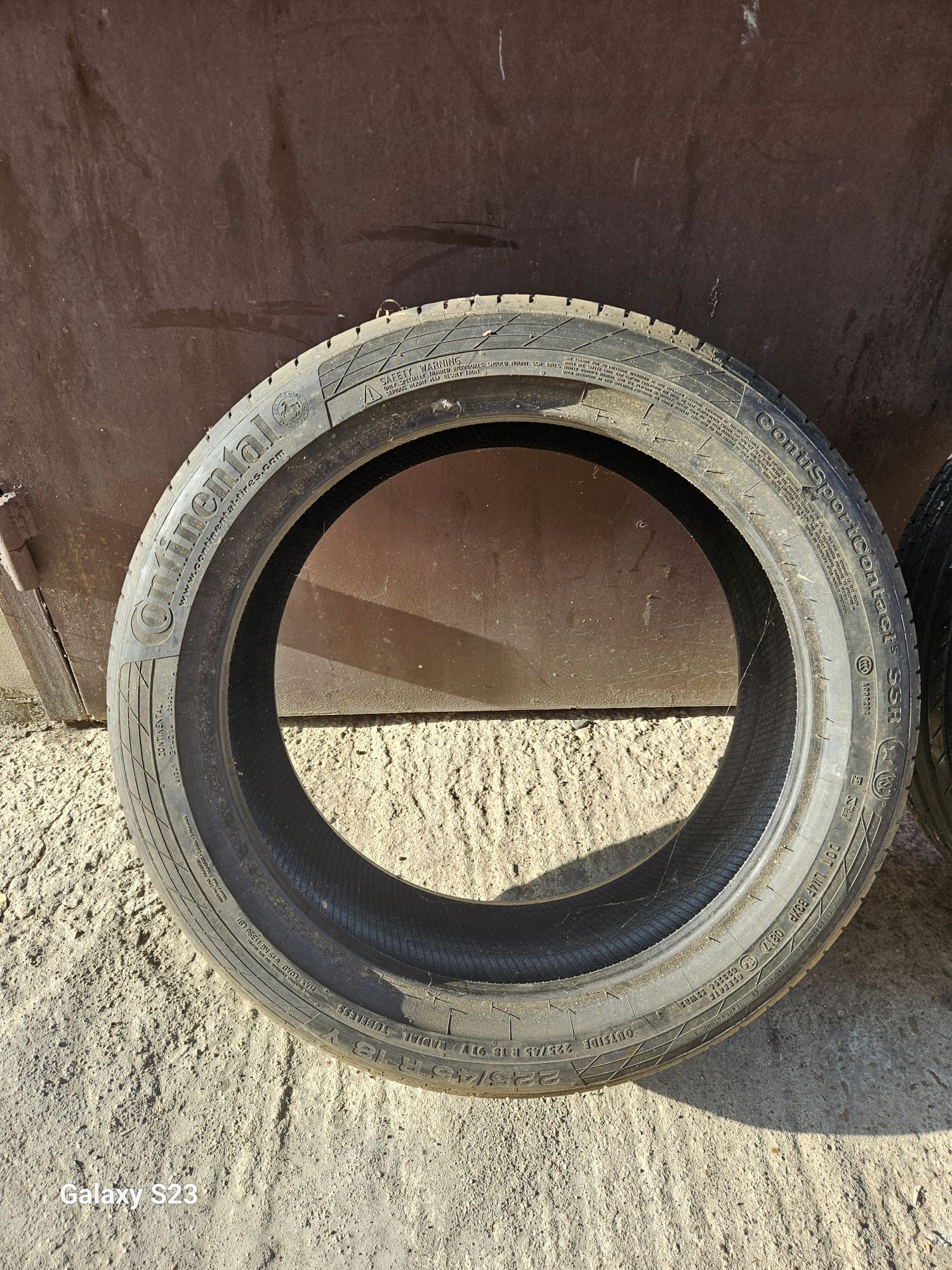 Continenta Run Flat 225/45/18 - 255/40/18 Conti Sport Contact SSR RSC