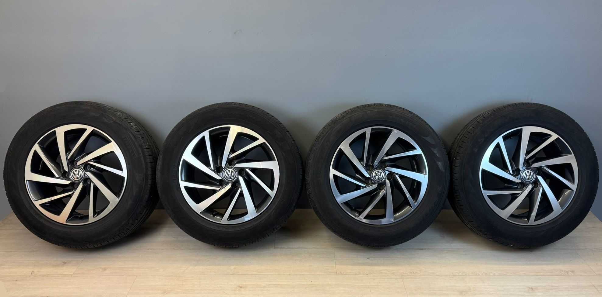 Roti/Jante Volkswagen 5x112 215/65 R17 Tiguan bicolore, Passat, Golf
