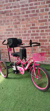 Трёхколёсный велосипед для инвалидов ДЦП