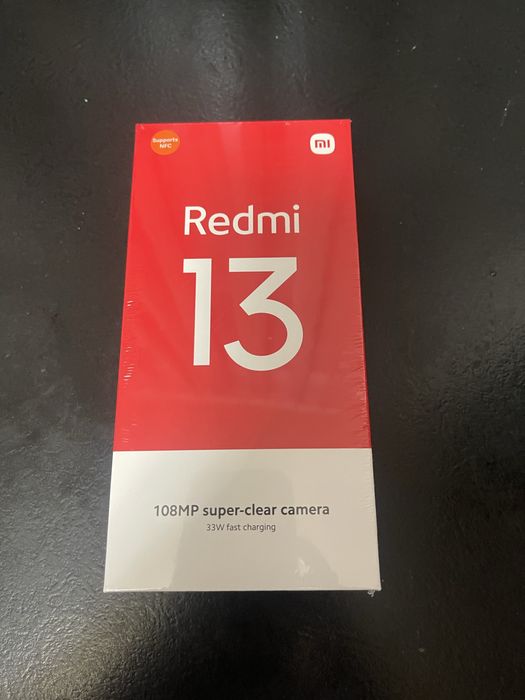 Redmi13 128 gb черен цвят