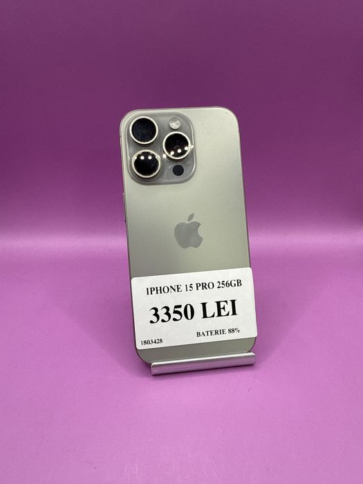 Iphone 15 Pro 256gb baterie 88 •Matei Amanet Crangasi•18034