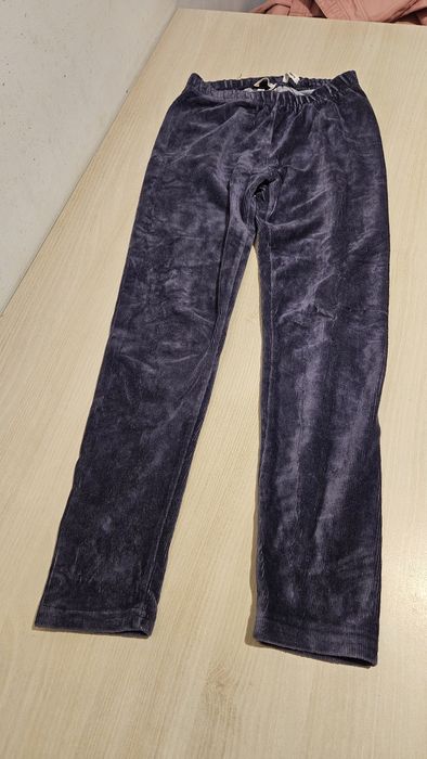 2 pantaloni fete colanți 9-10-ani