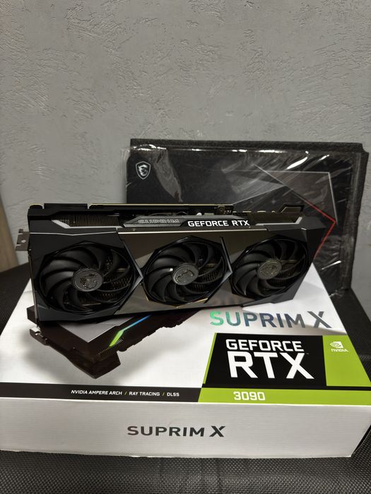 MSI rtx 3090 suprim X 24gb cea mai buna varianta de 3090 dintre toate
