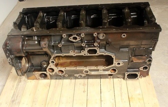 bloc motor pentru incarcator frontal komatsu wa480-6.