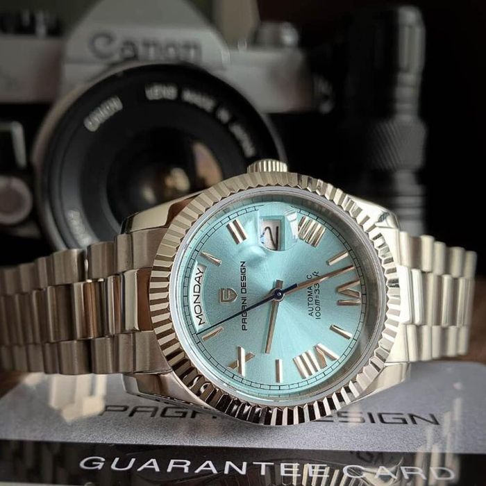 Oferta! Ceas de bărbați Pagani Design, oțel inoxidabil de 36 mm,