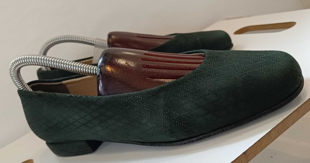 Pantofi slip on balerini de lux BALLY 38 piele naturala superioara