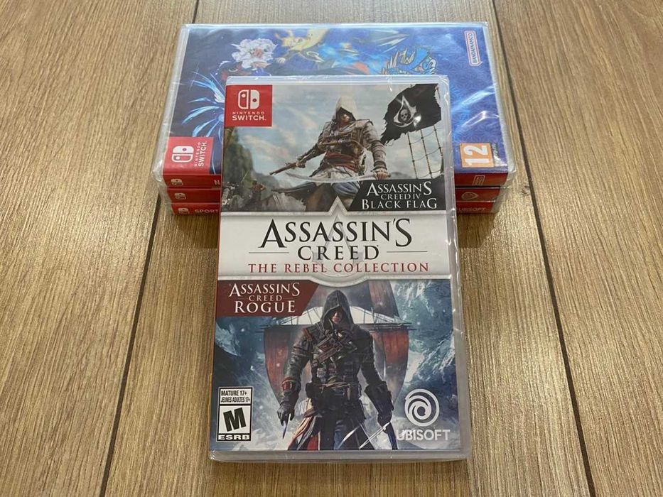 Новый Assassin's Creed: The Rebel Collection Nintendo Switch/Ассассин