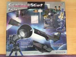 Детски комплект с телескоп и микроскоп