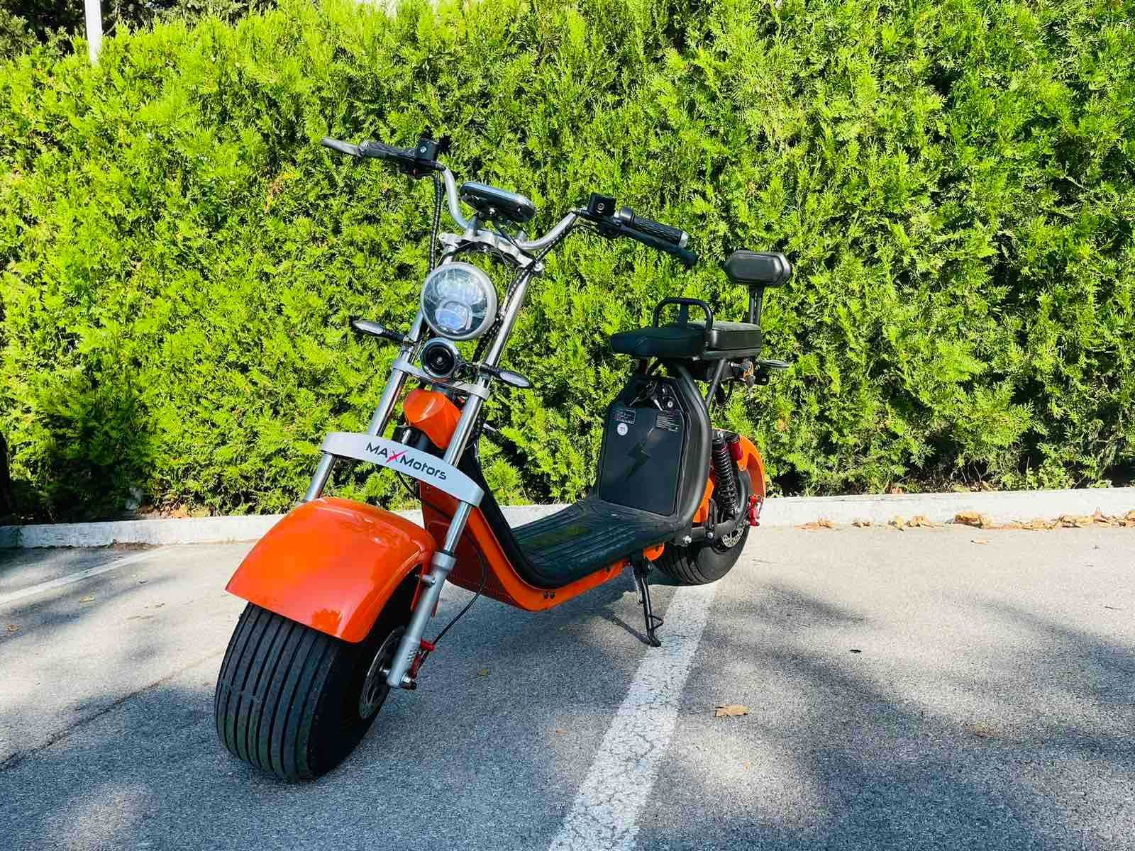 Електрически Скутер BIG CITY HARLEY 2500W 60V/20AH - Orange