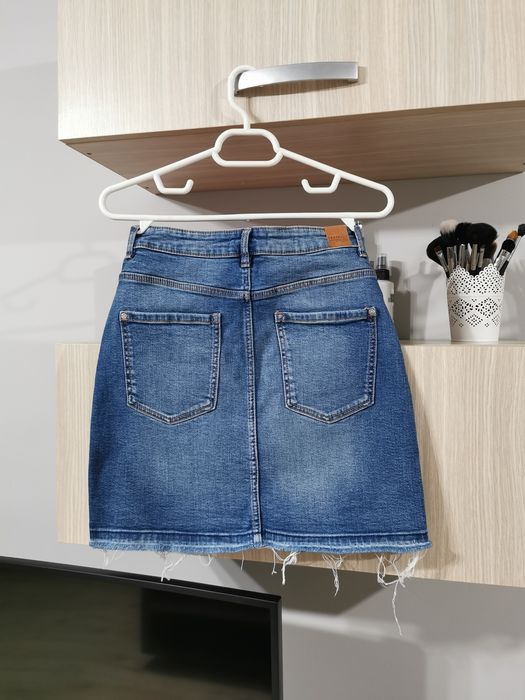 Fusta de blugi Zara TRF