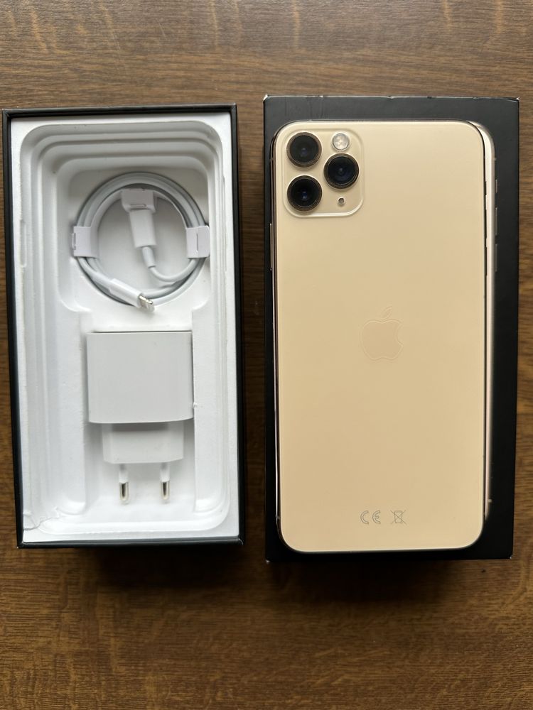 iPhone 11 Pro Max gold, full box