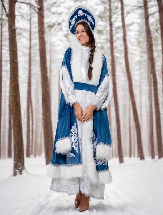 Костюм карнавальный дед мороз и снегурочки