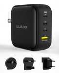 LULULOOK 100W USB C Charger, USB C/USB A - MacBook/Surface/Samsung etc