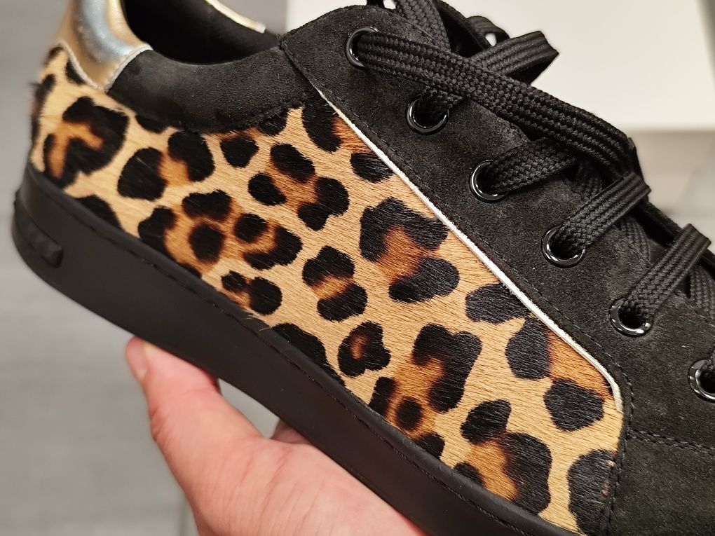 GEOX Leopard / Кожени Кецове / Обувки / 41