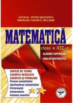 Culegere matematica clasa 12
