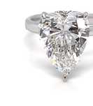 Inel logodna diamant inima 1.30 carate G vs2 superb