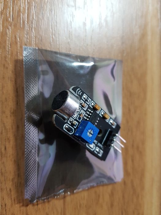 Modul microfon sensibiliate crescuta. Microfon activ arduino.
