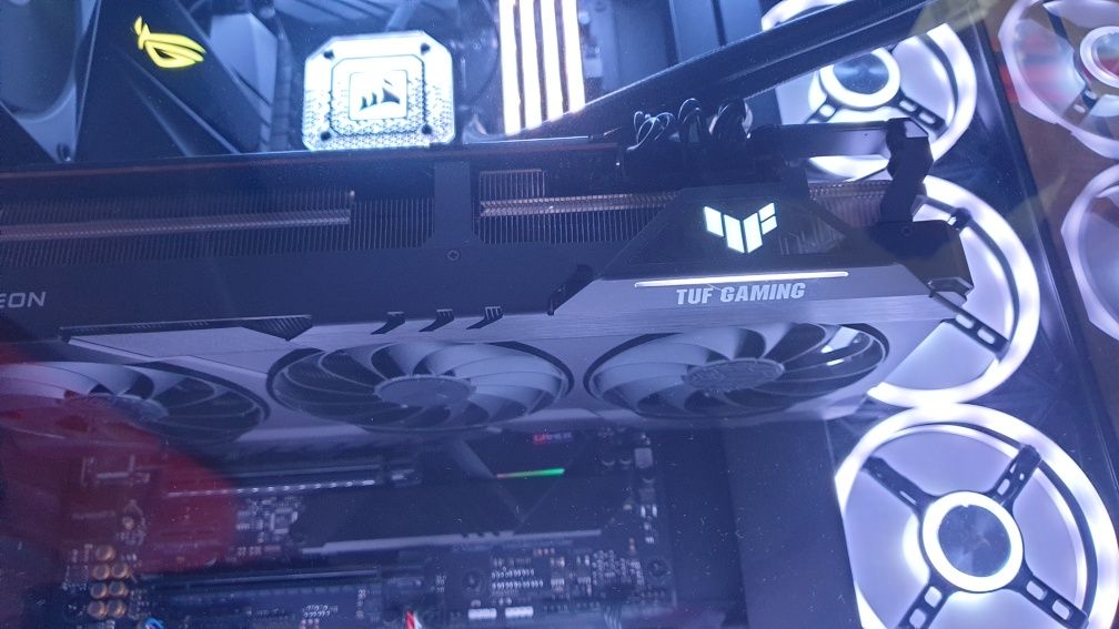 6800XT ASUS TUF full box,toate accesorile, echivalent RTX 4070 / 3080