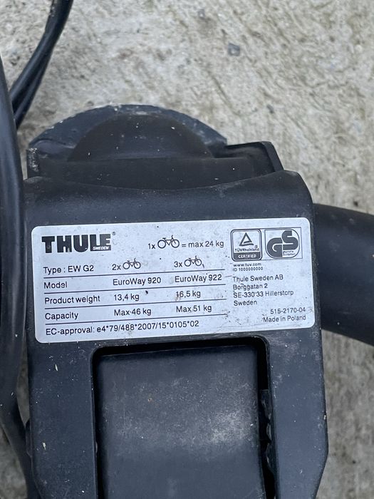 Suport Biciclete Thule