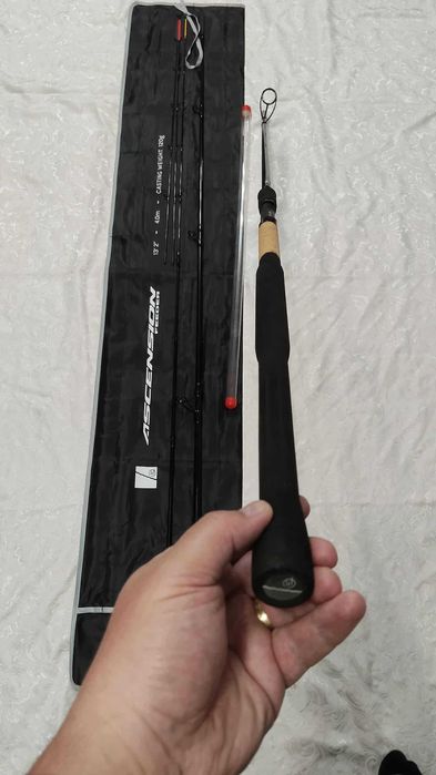 Lanseta Preston Ascension Feeder, 4.00m, 120g, 3+3buc., impecabila