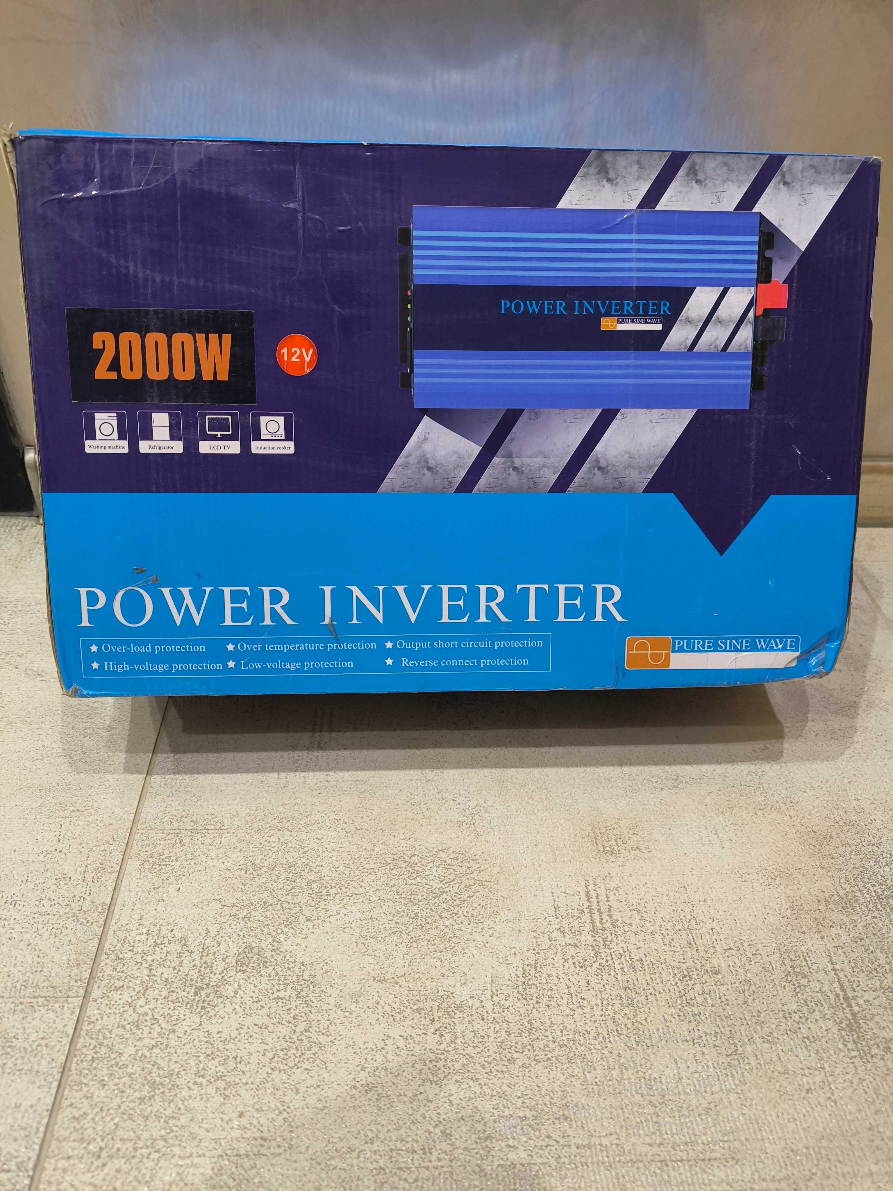 Инвертор ЧИСТА СИНУСОИДА 12-220v