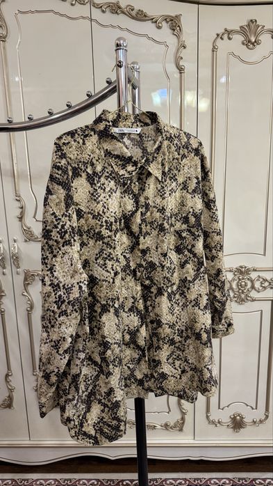 Рубашка от Зары как новая женская