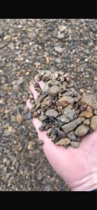 Отсев в мешках (галька речная)