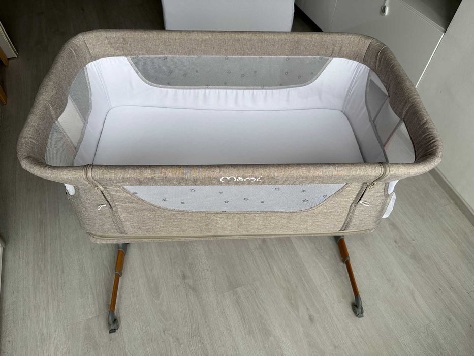 Ptatut co-sleeper 4 in 1 Smart Bed, Beige, MoMi