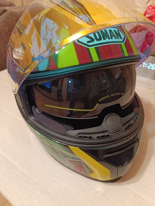 Мотошлем "SOMAN"