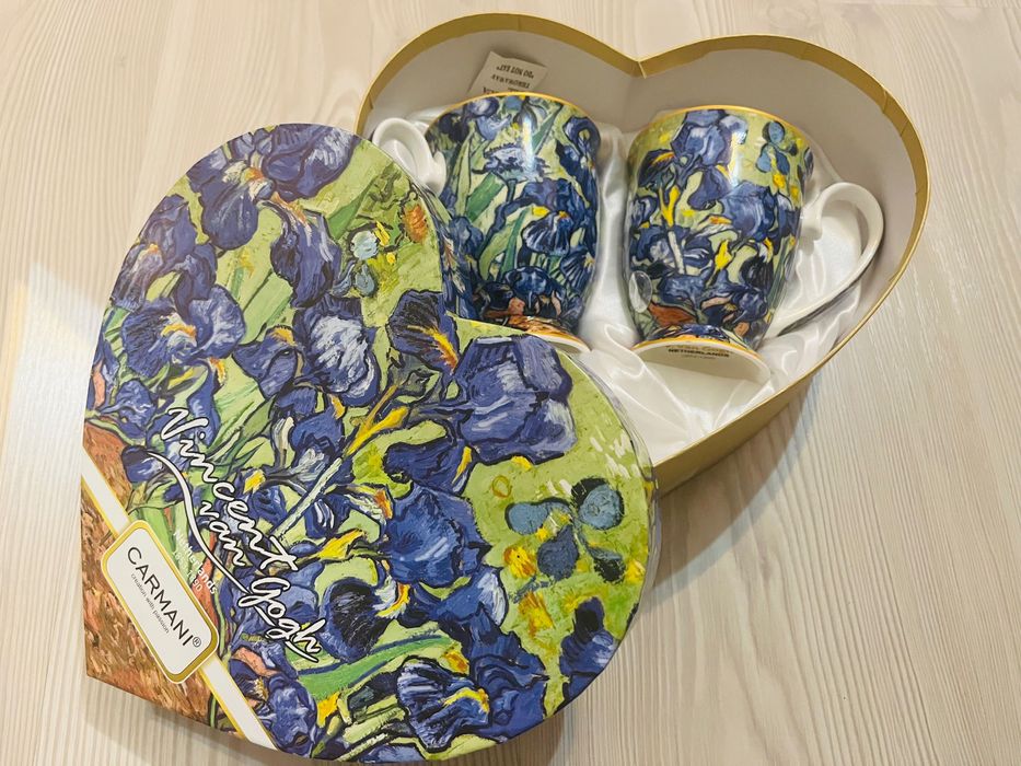 Van Gogh - set 2 cani de portelan 0.35l