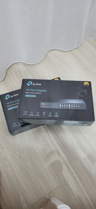 Новые Коммутаторы (Switch) 16 port TP-Link TL-SG1016DE