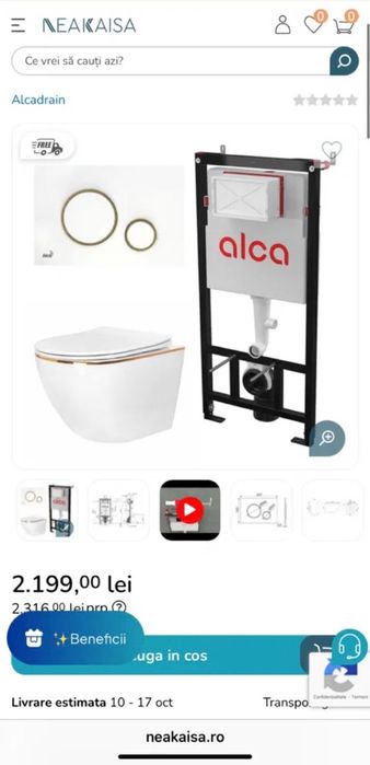 Wc suspendat 1400 negociabil