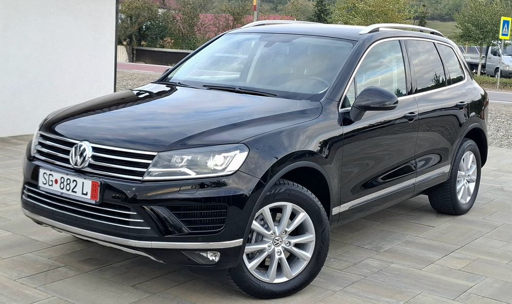 VW Touareg 2016 Germania Xenon Navigatie Carlig crom numere zoll val