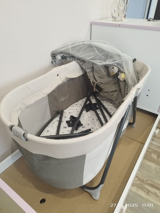 Детско легло, бебешка люлка, бебефон