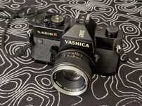 Aparat foto vintage Yashica TL Electro X + 50mm f/1.7 - Stare ca nou