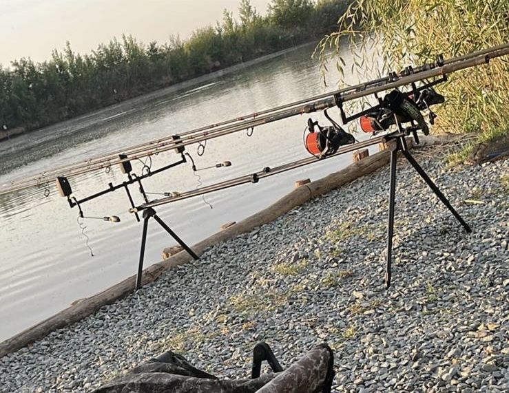 Set complet pescuit la crap