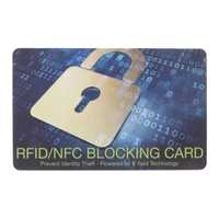 RFID/NFC карта за защита на банкови и безконтактни карти