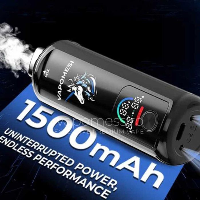 Vape Vapomesi Unicorn 55.000 pufuri cu Inel rotativ Pentru Mix 3in1