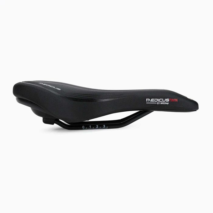 Седло за велоспед Wittkop Medicus Twin 4.0 Gel Black - for MTB bike