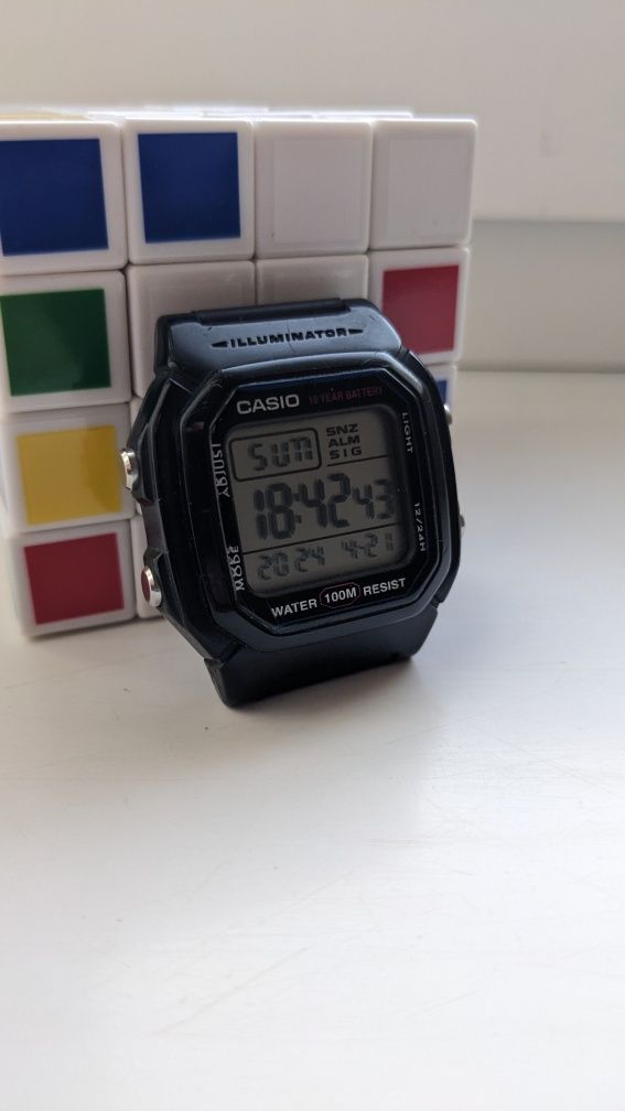 CASIO W-800H мужские наручные часы