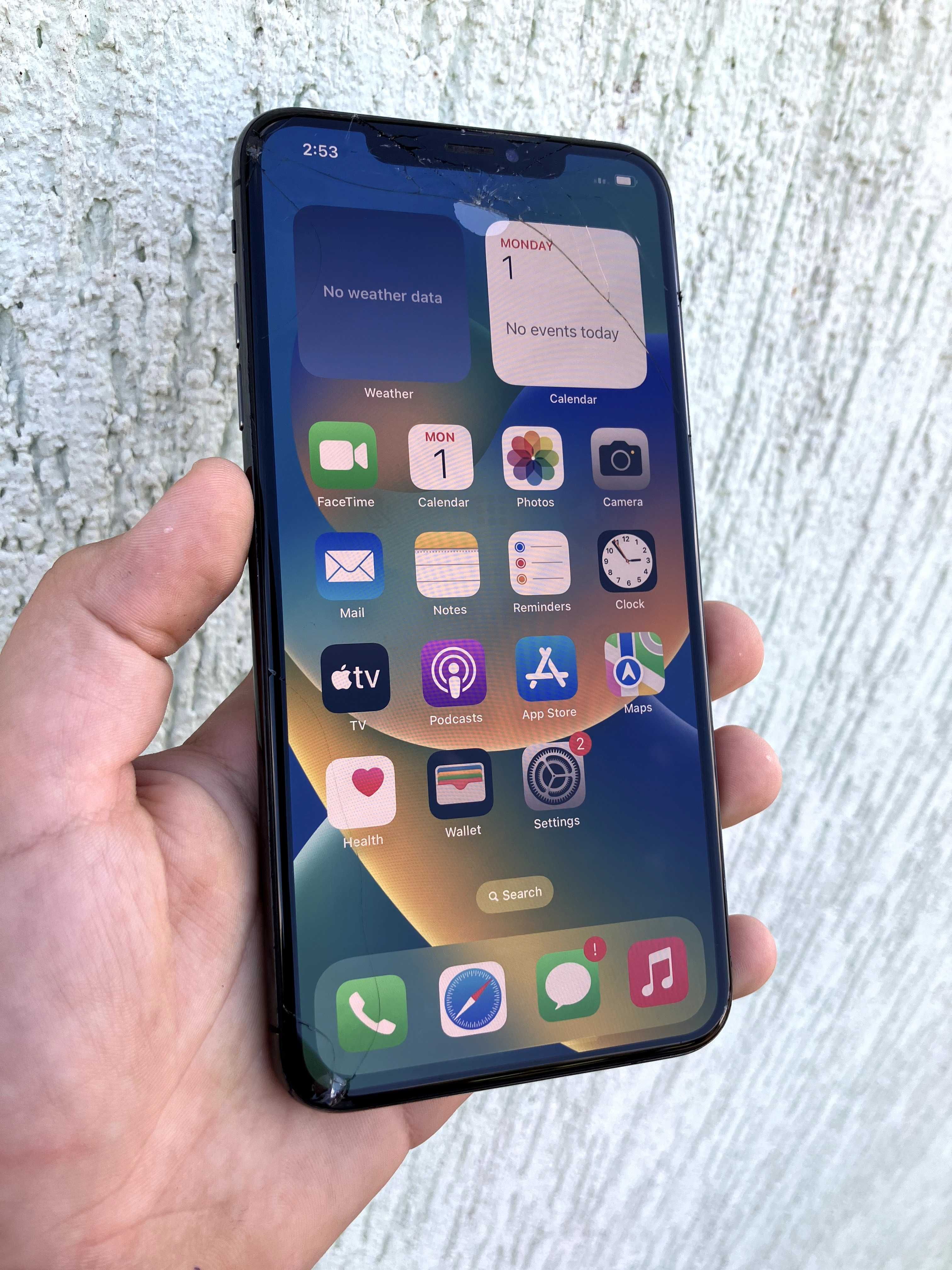 iPhone XS Max Space Gray Отключен