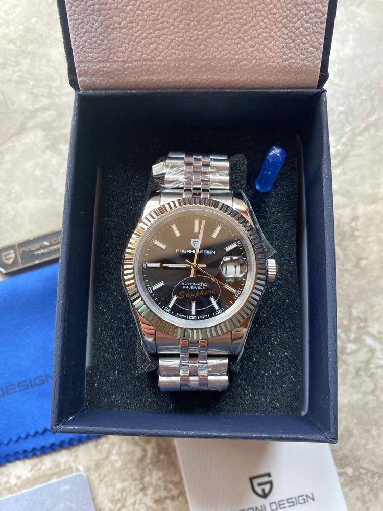 Мъжки автоматичен часовник Pagani Design Datejust 40 mm